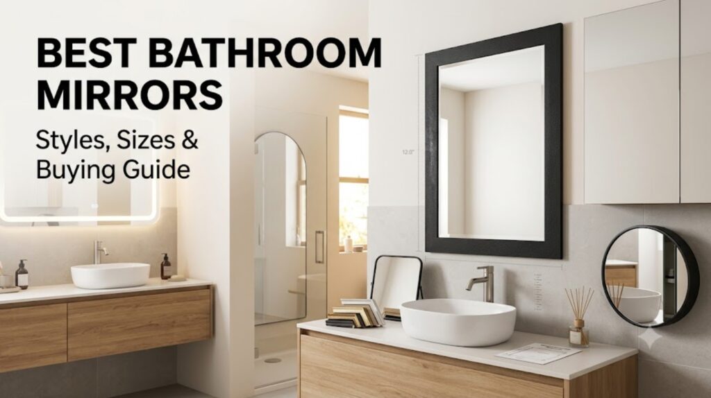 What Are the Best Bathroom Mirrors for Your Space? Bathroom Mirrors