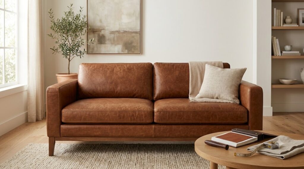 What Should You Look for When Buying a Leather Sofa? Leather Sofa