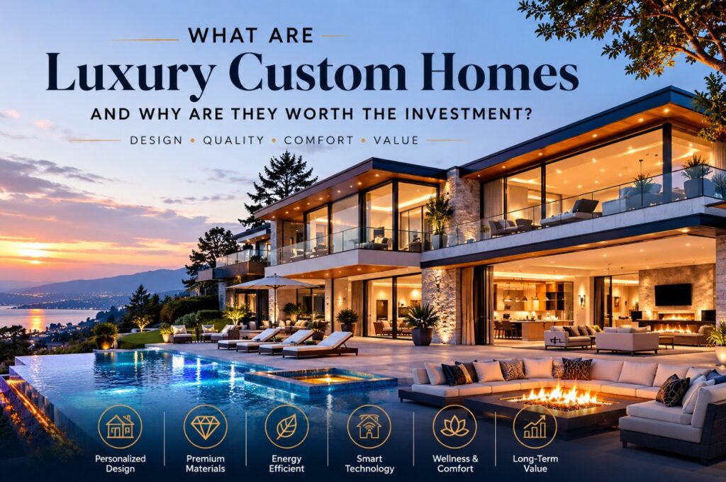 Luxury custom homes